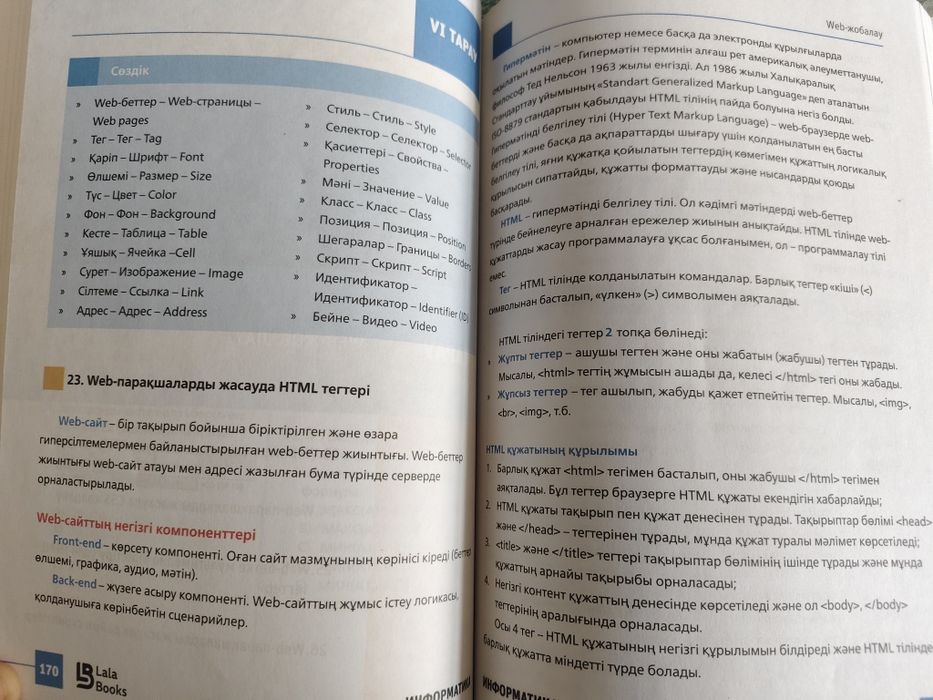 Информатика ұбтға дайындық кітабы