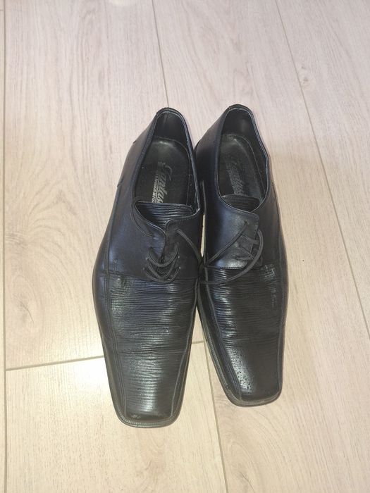 Мъжки официални обувки естествена кожа fantasia 41 номер