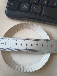 Надстаканник бумажный белый