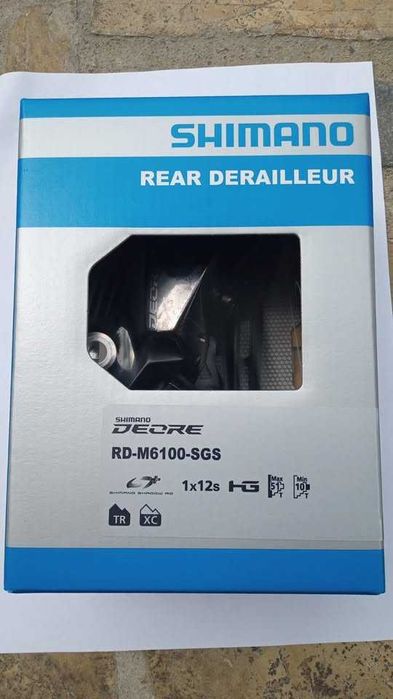 DEORE RD-M6100 Дерайльор 12 скорости
