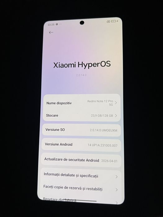 Redmi note 12 pro 5G 128gb