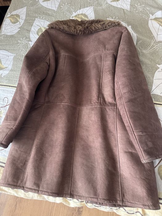 Мъжки кожух от естествена кожа