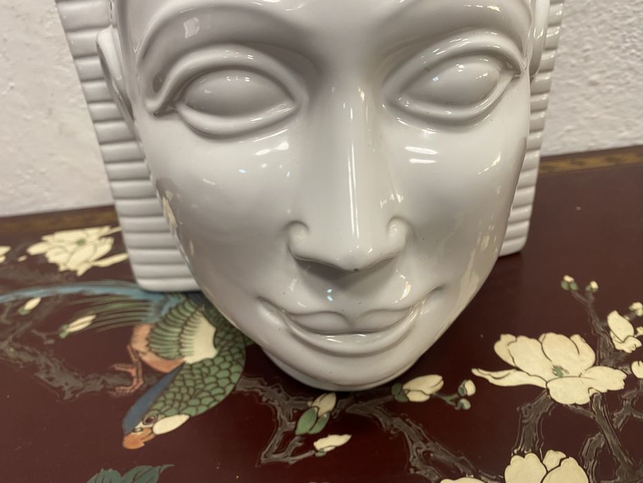 Италианска порцеланова капшпа във формата на глава