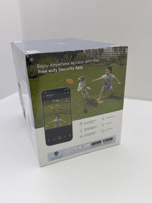 Camera de supraveghere eufy FloodLight E340, 3K Full HD, Wi-Fi 6 Noua