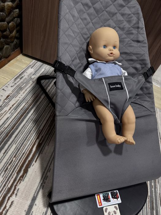 Шезлонг 0+ три положения,качается