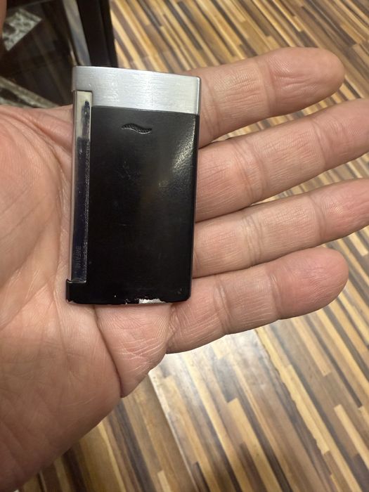 Запалка st dupont slim 7 черна работеща перфектно