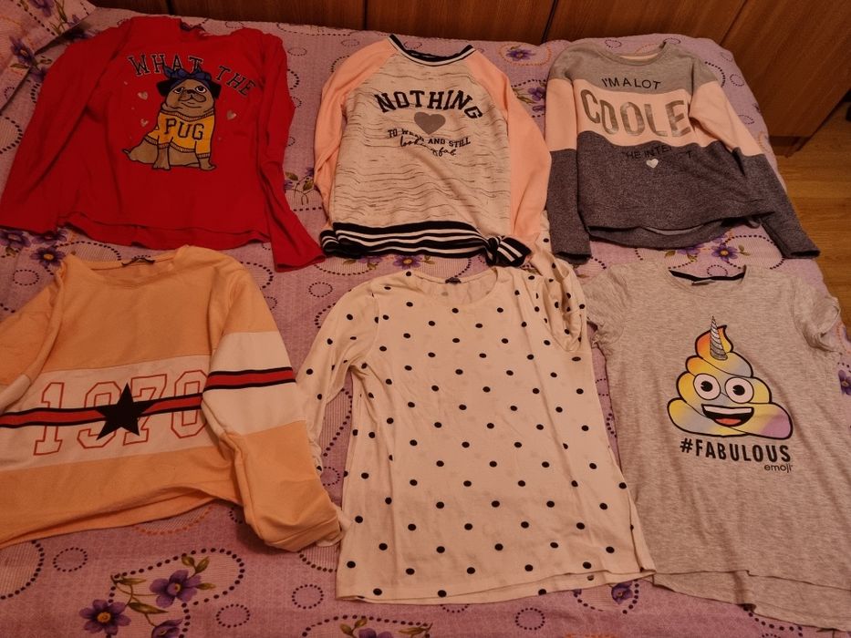 Bluze noi+tricouri la 10 ron