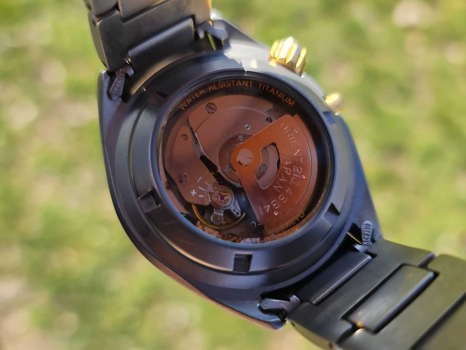 Orient M-force Diver 200m. Automatic Titanium