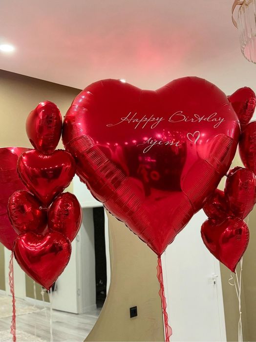 Гигант сердце шары