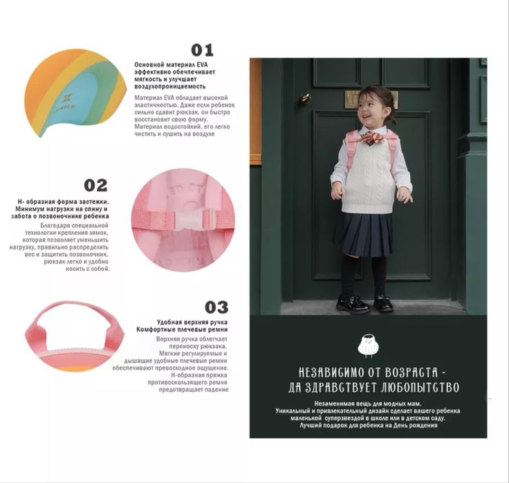 Детские рюкзаки красочные