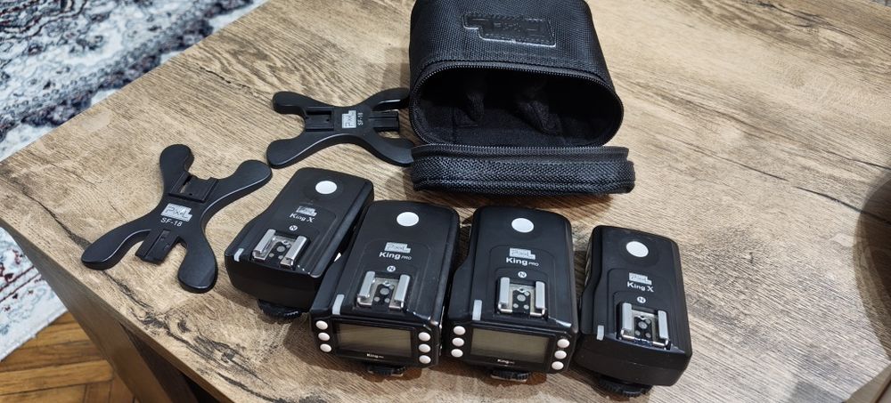 Kit - transceiver + receptor TTL Pixel King Pro pentru Nikon