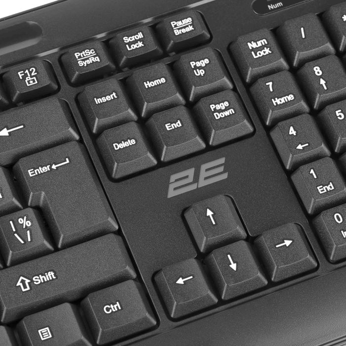 } Клавиатура 2E KM1040 USB Black
