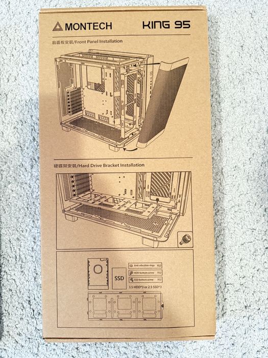 Кутия за компютър Montech king 95 pro