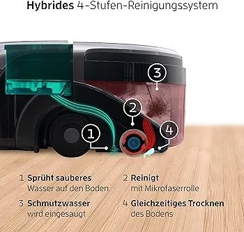 Миеща Прахосмукачка Робот ZACO W450, Mop, App, Alexa, Animal