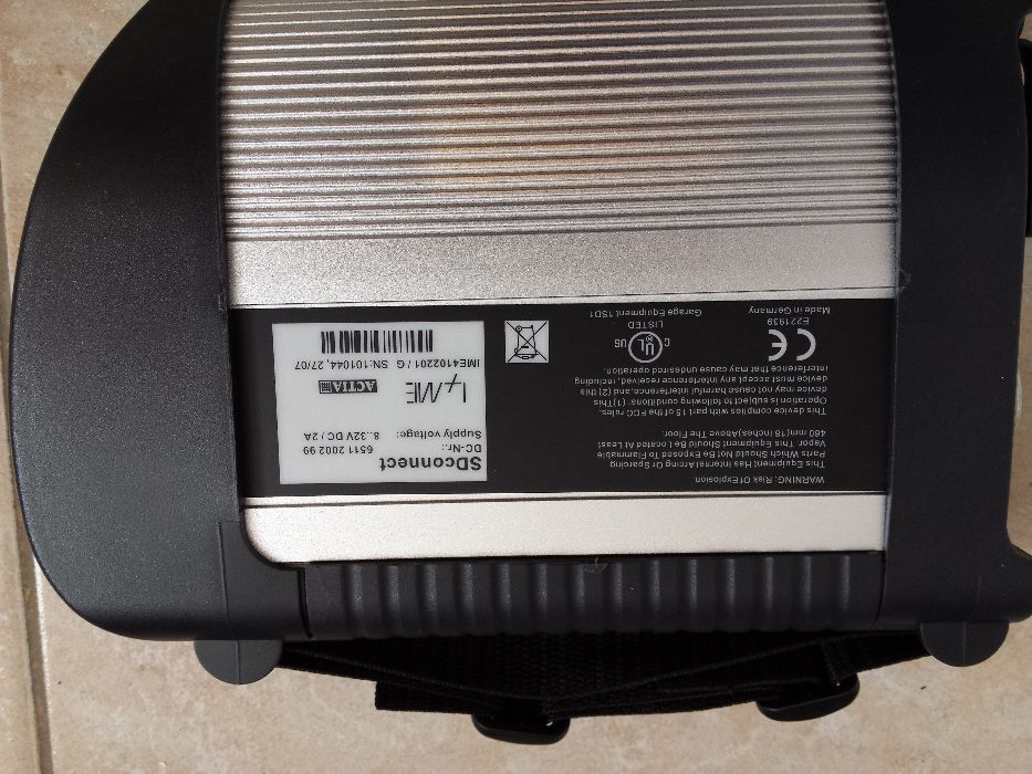 Tester auto Mercedes C4 SD Connect Pro 12/24 V + Laptop Militar V.2023