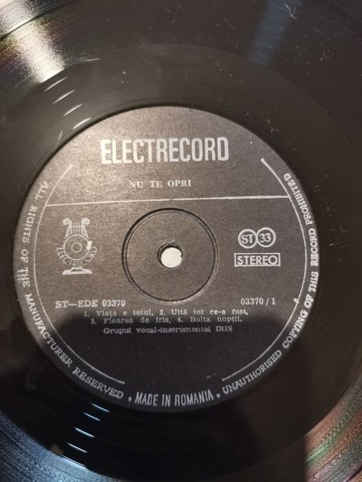 Vinil  Iris - Nu te opri