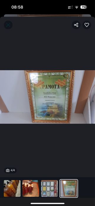 Мёд горное разнотравие