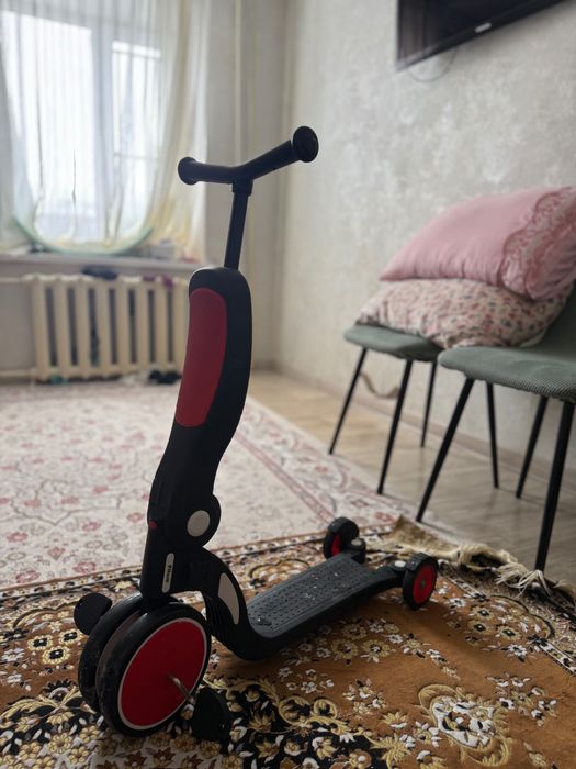 Самокат Pituso HD-200-RED 5 в 1 красный