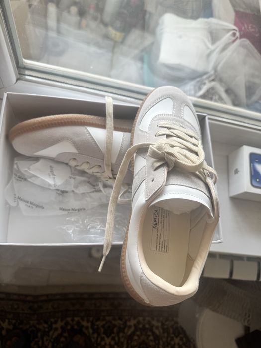Кеды Maison Margiela белые 42 размер