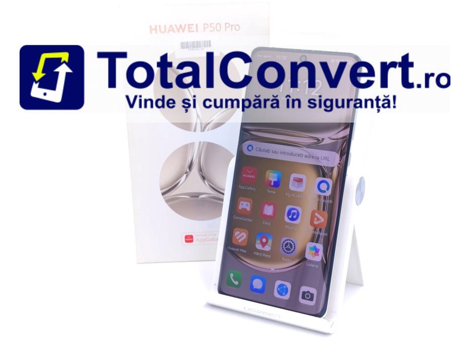 Huawei P50 Pro 256GB Cocoa Gold 8GB Dual, Garantie 24 luni | #D93426