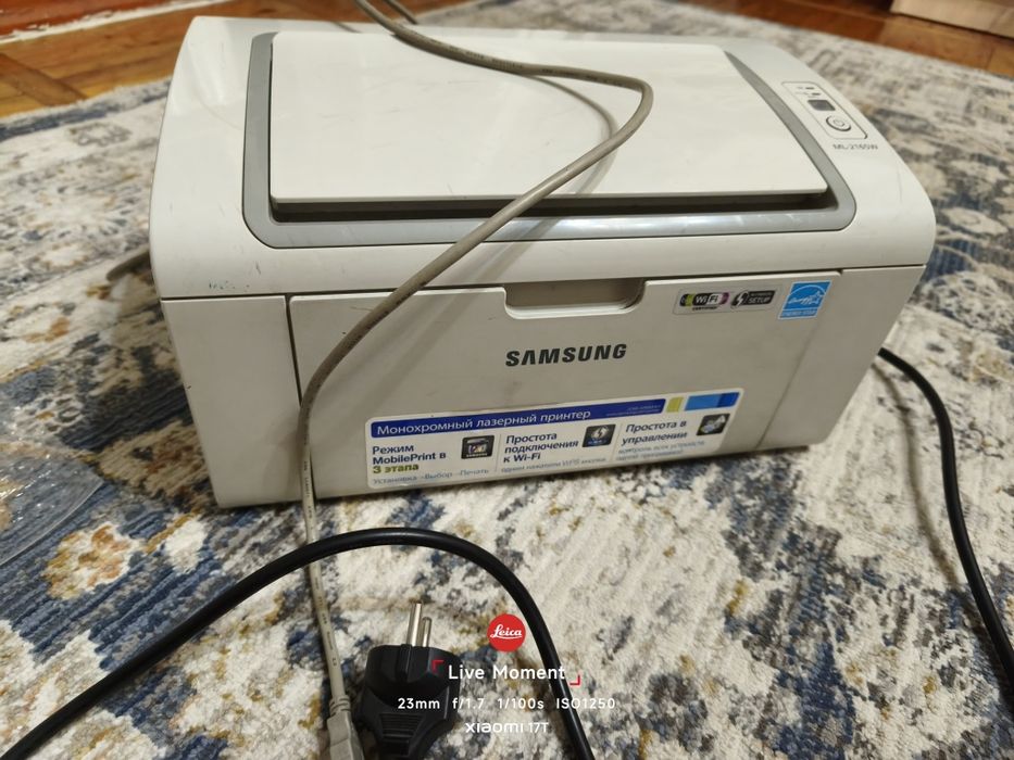 Принтер Samsung, ASUS ноутбук