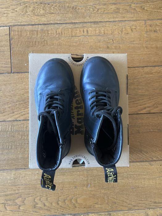 Детски кубинки Dr. Martens Delaney(Естествена кожа) - Размер 32