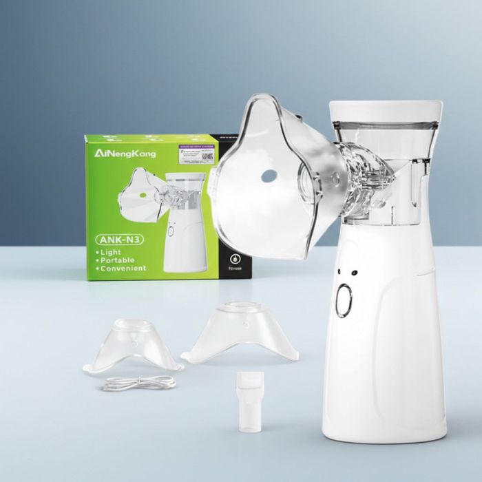 Тих преносим небулизатор Mesh ANK - N3- бърза инхалация у дома