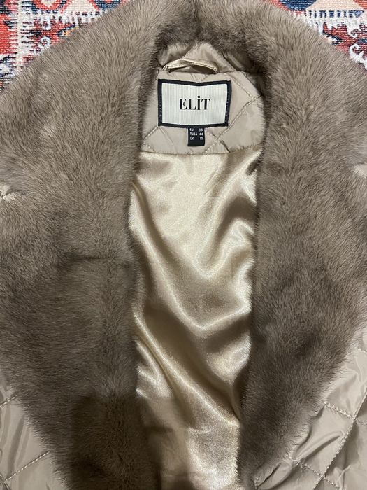 Куртка с норковым воротником