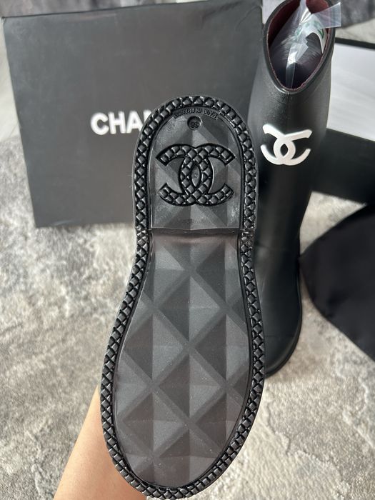 Cizme chanel de ploaie