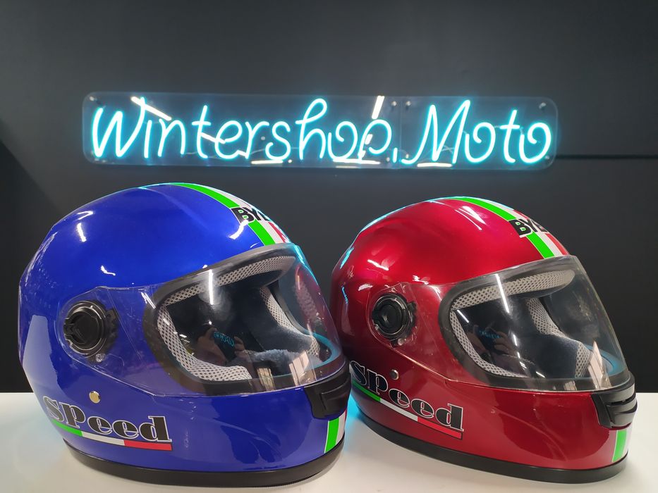 Мотошлем Каска с Теплым Воротником от Холода! Разные расцветки!