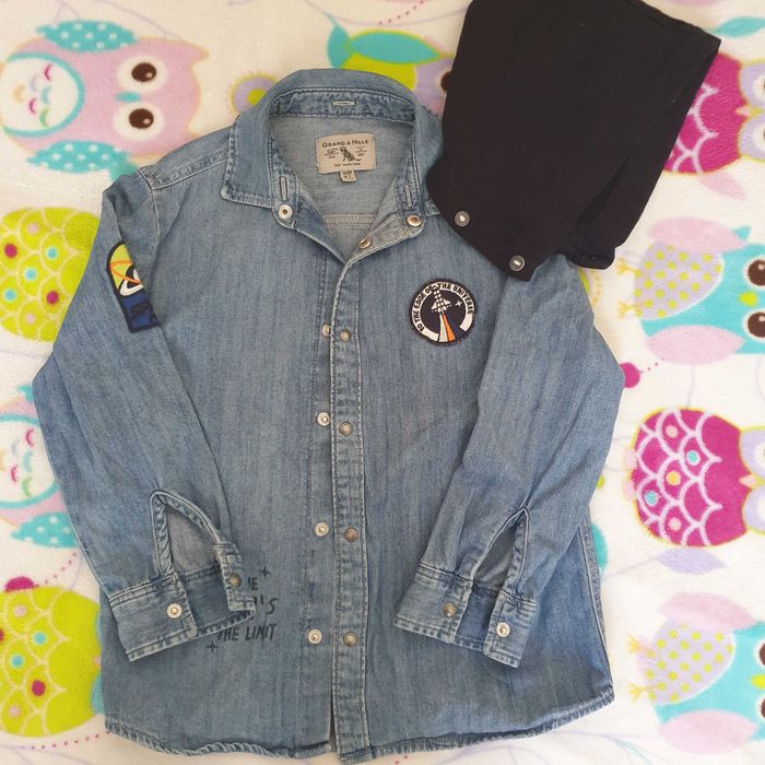 Лот от 6 дрешки  ( OVS, H&M, Reserv - момче 122 см )