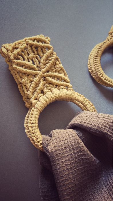 Корзины из шнура для хранения.Ключница.Держатель полотенец.В подарок