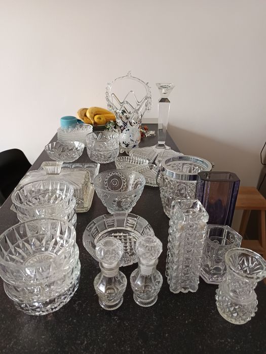 Винтидж руски порцеланови сервизи и колекционерска чиния ГДР от '80