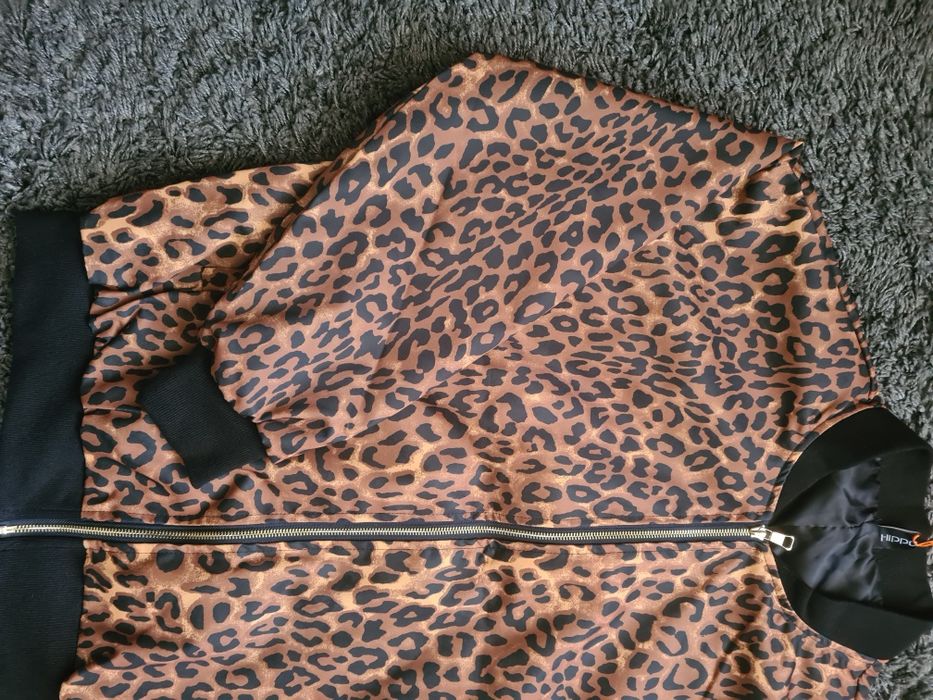 Мъжко яке Леопард принт-Leopard Jacked