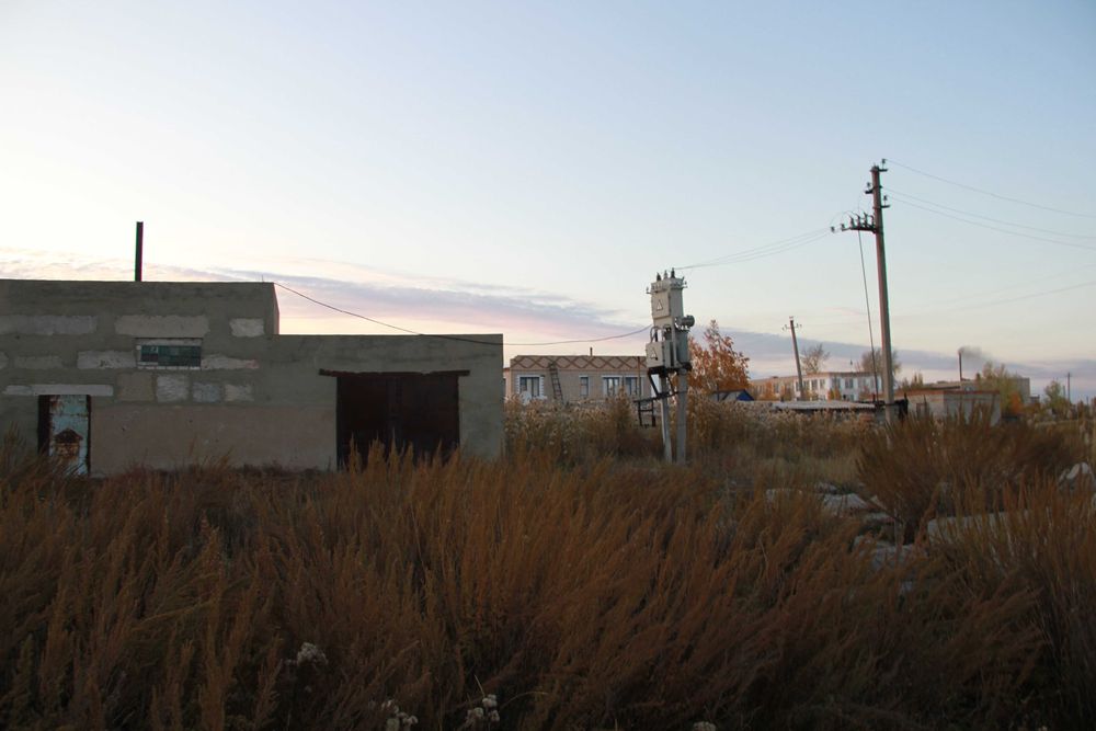 Недостроенное здание СТО