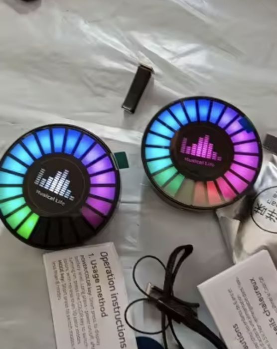 Lampă cu atmosfera muzicala pereche