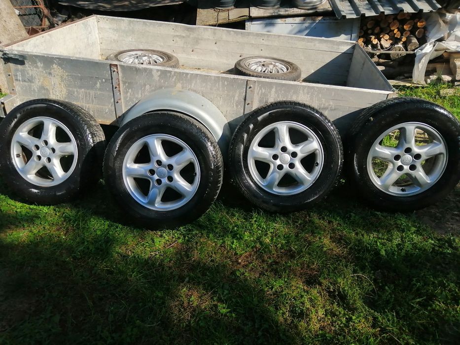 Jamte aliaj+anvelope r 16 Toyota ravr 4