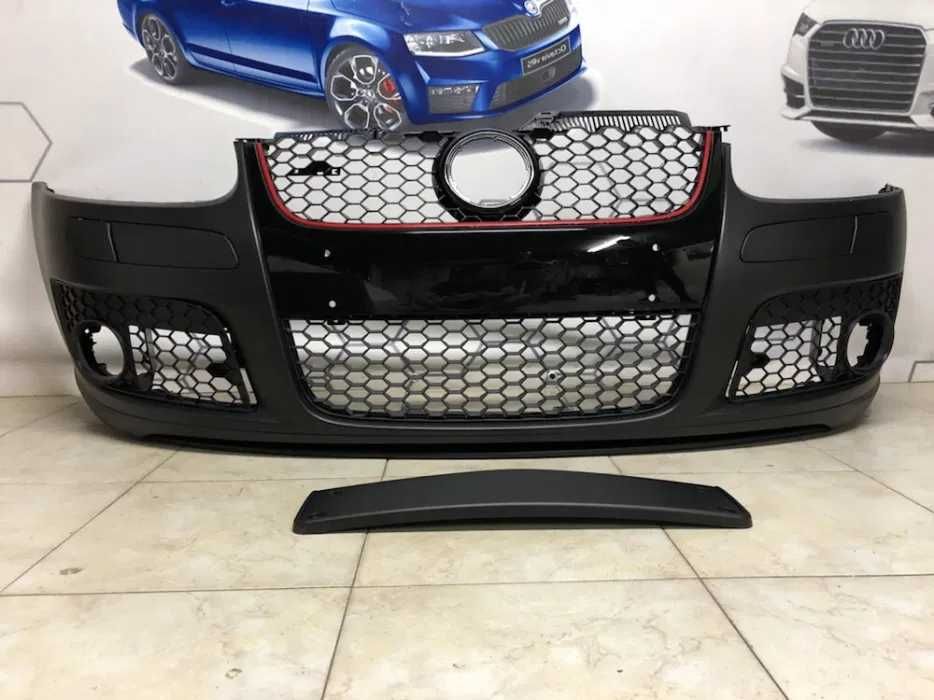 Bara Fata VW Golf 5 Jetta GTI Look Grile Proiectoare Lip JOM Germania