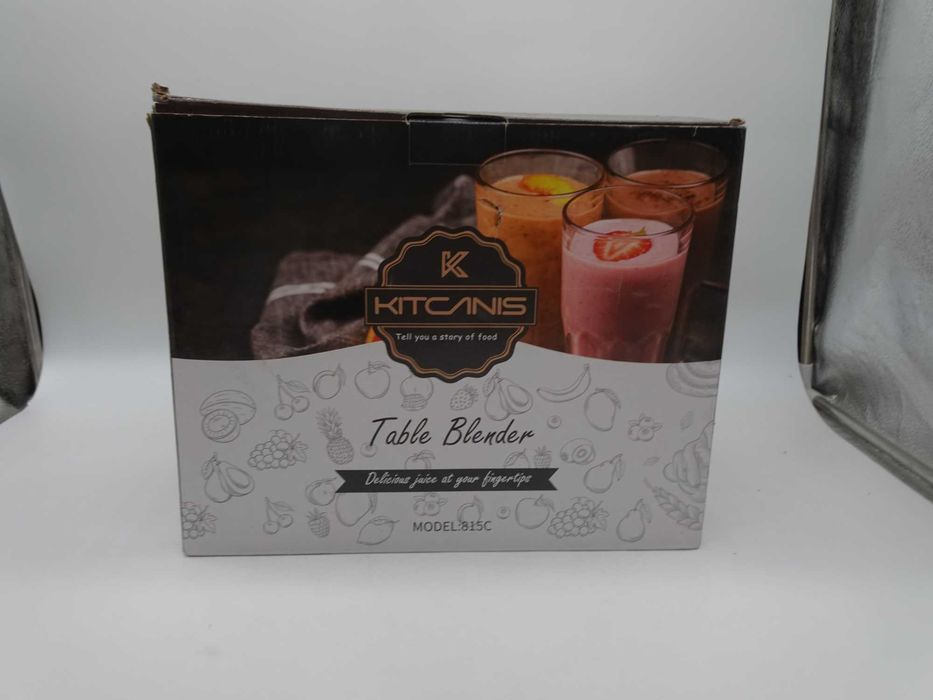 Blender de masa KITCANIS Model 815C, 1400W, Vas din sticla 1.8L