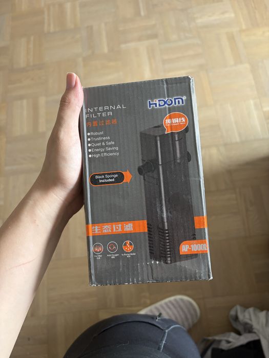 Аквариум. 70л + фильтр, декор