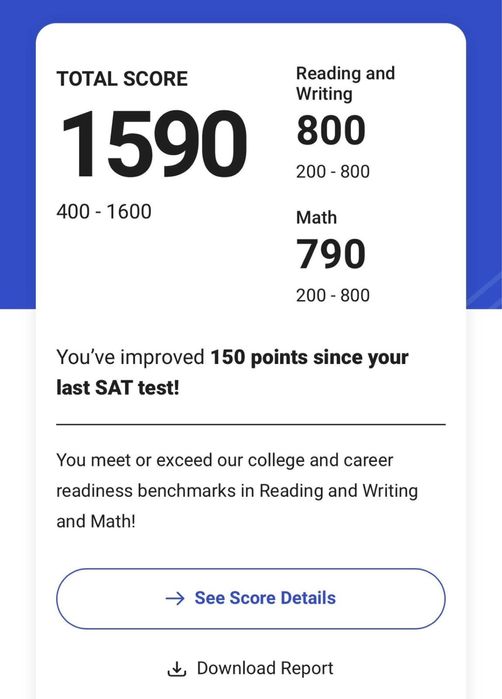 SAT репетитор | личный балл 1590