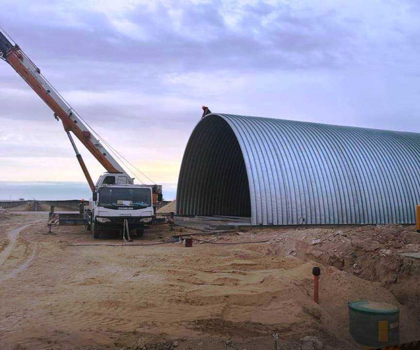 Бескаркасные Ангары