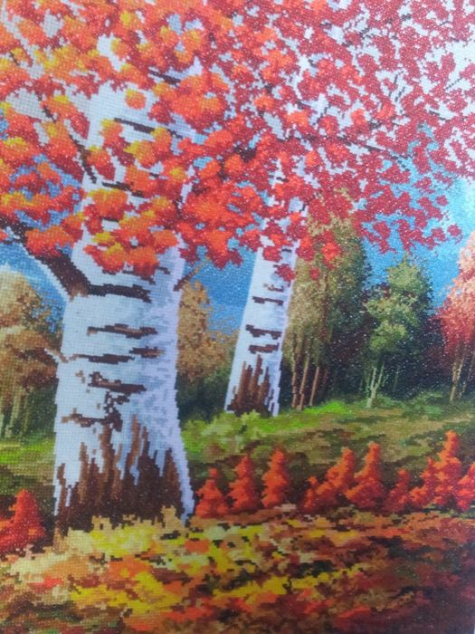 "IROQI"kashta uslubida qo'lda tikilgan kashta kashta