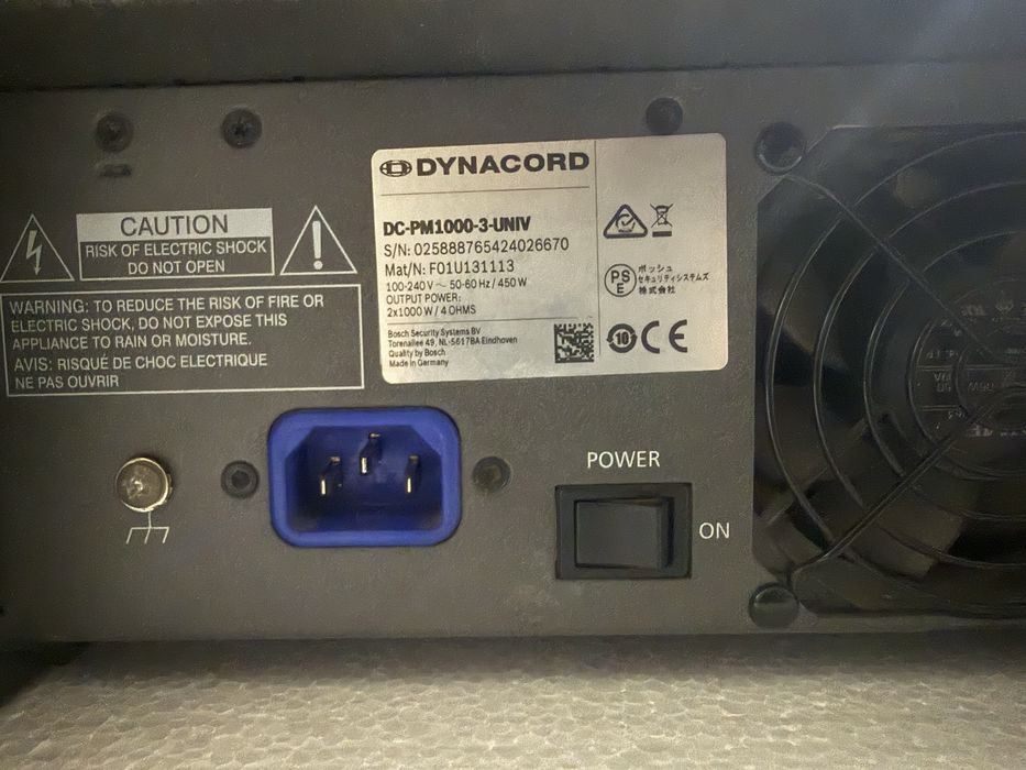 Vând mixer Dynacord PM1000.3