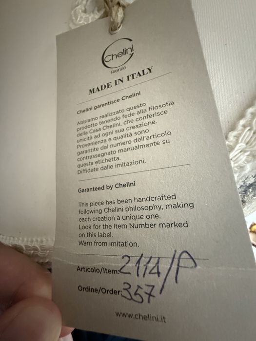 Итальянская кровать Chelini