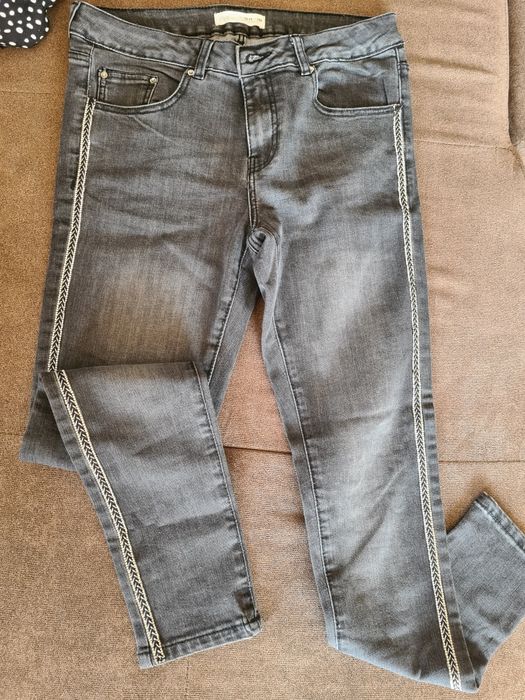 Голям лот (11 бр.) дрехи за момиче, блузи и панталони, 146-158 см,