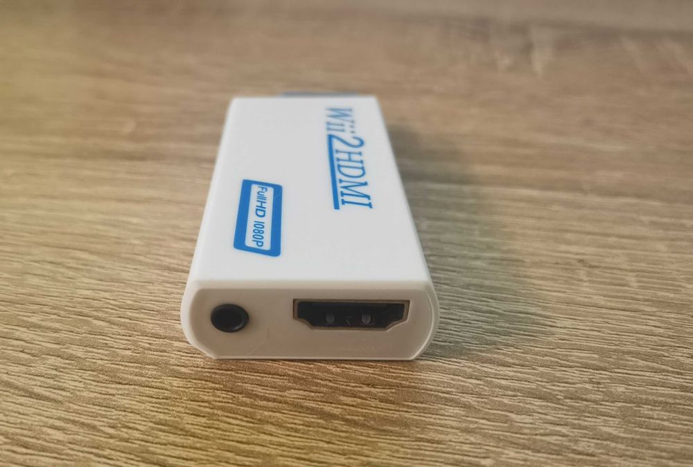 НОВ Wii2HDMI : Wii към HDMI + 3.5мм адаптер