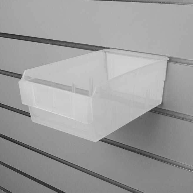 Короб пластиковый на экономпанели (с местом для ценника)