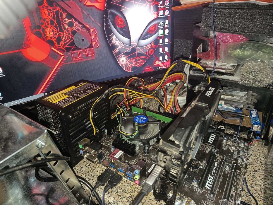 Kit gaming Core i5 6400 + MSI H170 + 16gb ddr4, slot ssd M2 pe placa, 4 sloturi de ram