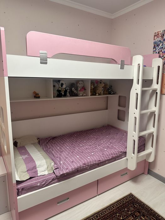 Кровать детская двухяросная